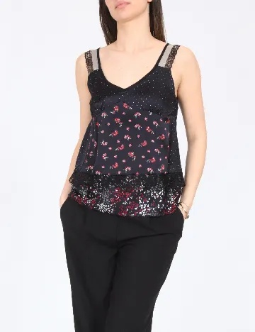 Top Zara, negru