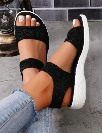 Sandale SHEIN, negru