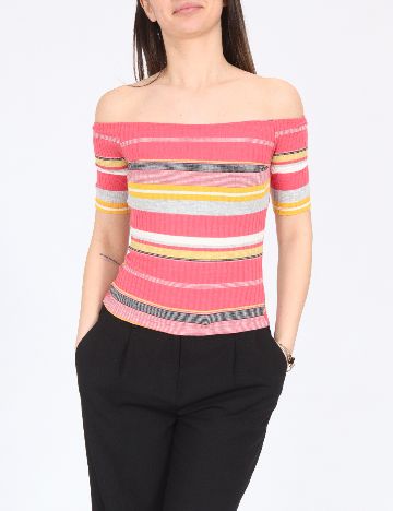 Top Bershka, mix culori