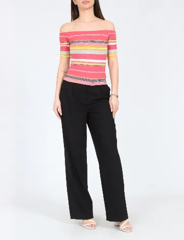 Top Bershka, mix culori