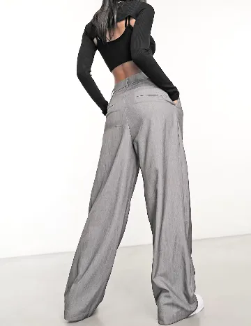 Pantaloni Monki, gri