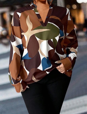 Bluza SHEIN CURVE, mix culori