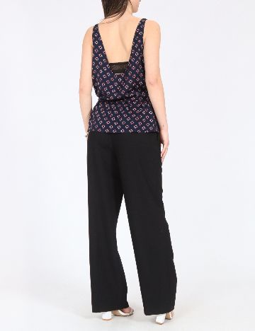 Top Zara, bleumarin inchis