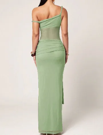 Rochie lunga SHEIN, verde