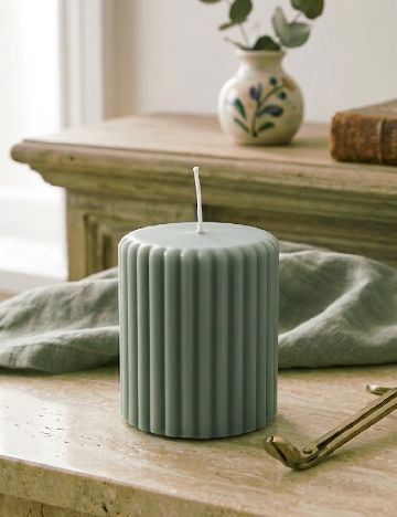 Lumanare decorativa Zd Trading, albastru