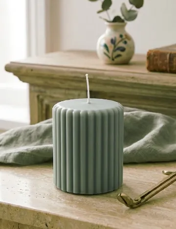 Lumanare decorativa Zd Trading, albastru