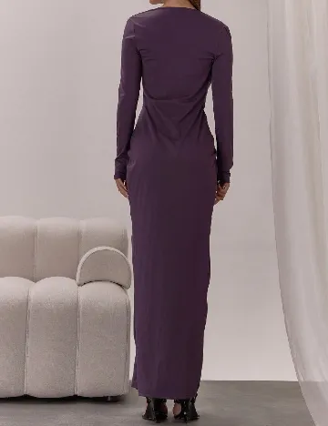 Rochie lunga Musera, mov