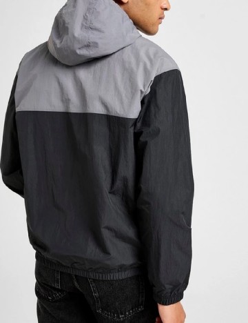 Geaca Adidas, negru/gri