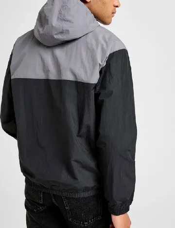 Geaca Adidas, negru/gri