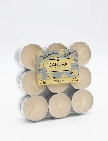 Set lumanari parfumate CANDRA, crem