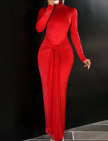 Rochie lunga SHEIN, rosu