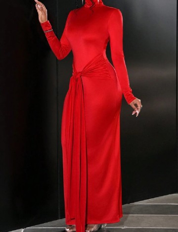 Rochie lunga SHEIN, rosu