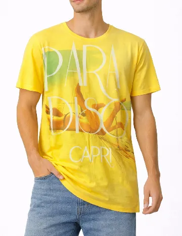 Tricou Zara, galben