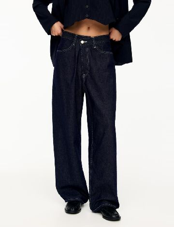 Blugi Pull&Bear, bleumarin