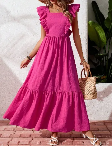 Rochie lunga SHEIN, roz