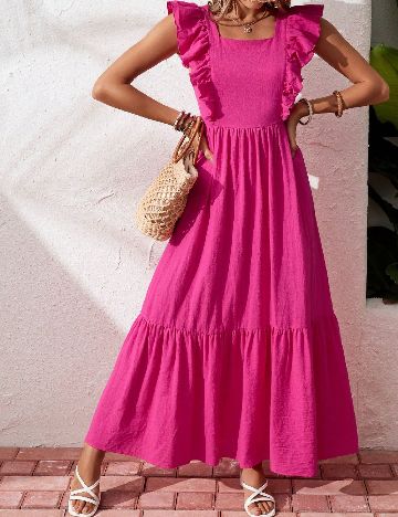 Rochie lunga SHEIN, roz