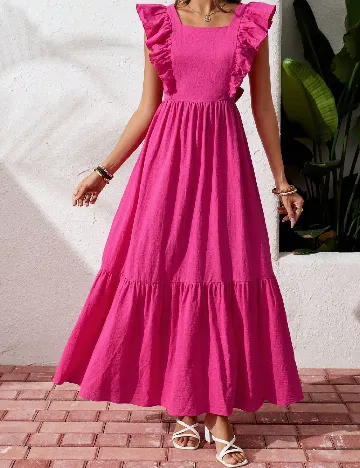 Rochie lunga SHEIN, roz