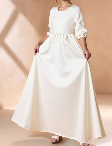 Rochie Shein Kids, ecru