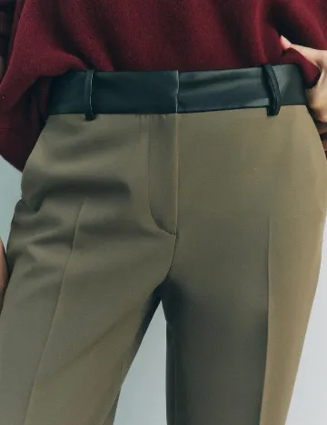 Pantaloni Zara, verde