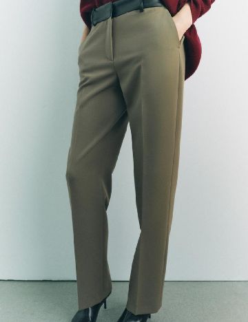 Pantaloni Zara, verde