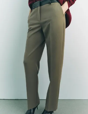 Pantaloni Zara, verde