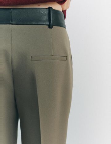 Pantaloni Zara, verde