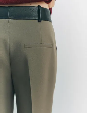 Pantaloni Zara, verde