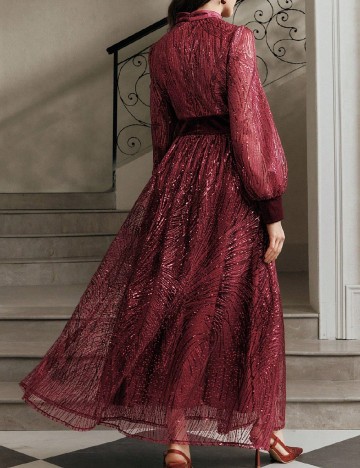 Rochie lunga Anewsta, visiniu