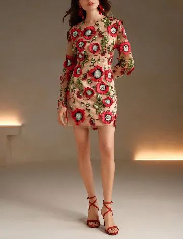 Rochie scurta Anewsta, floral