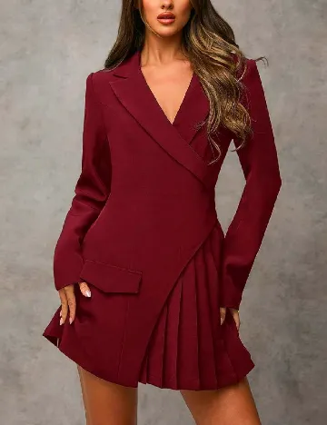 Rochie scurta SHEIN, rosu