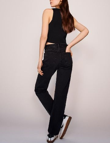 Blugi Bershka, negru