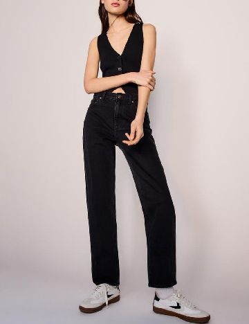 Blugi Bershka, negru