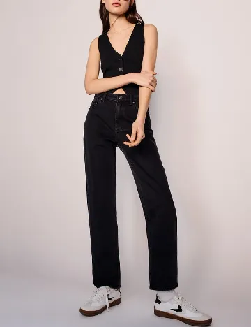 Blugi Bershka, negru