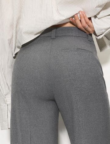 Pantaloni Pull&Bear, gri