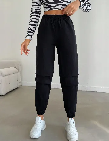 Pantaloni SHEIN, negru