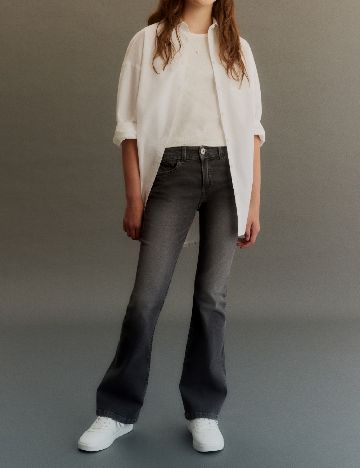 Blugi H&M, gri inchis