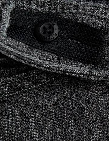 Blugi H&M, gri inchis