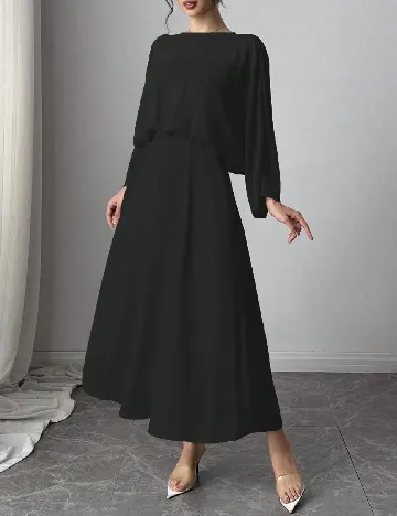 Rochie lunga SHEIN, negru