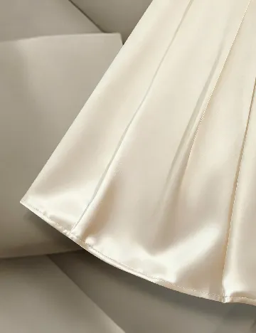 Rochie medie SHEIN, crem