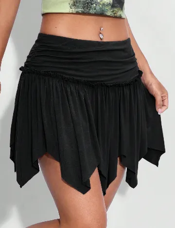 Fusta pantalon SHEIN, negru