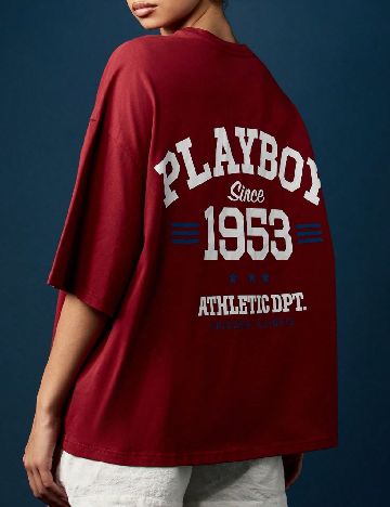 Tricou Oversize Missguided, rosu