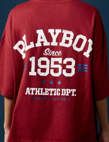 Tricou Oversize Missguided, rosu