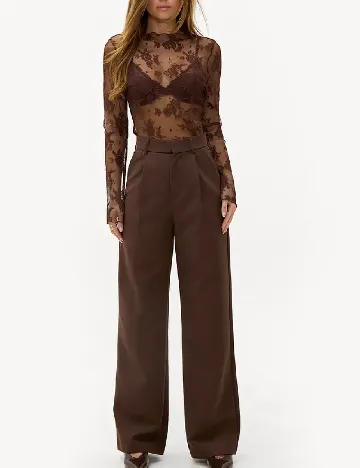 Pantaloni Loavies, maro