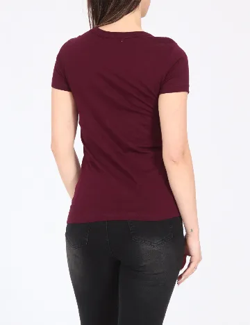 Tricou Pull&Bear, visiniu