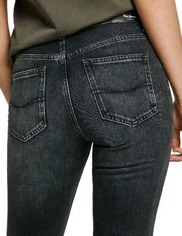 Blugi Pepe Jeans, gri inchis