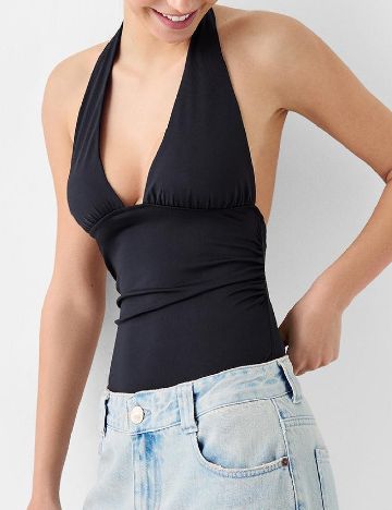 Body Bershka, negru