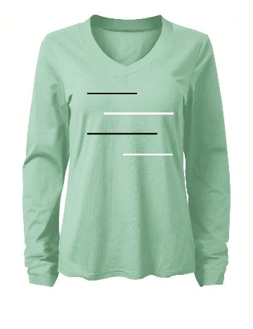 Bluza SHEIN CURVE, verde