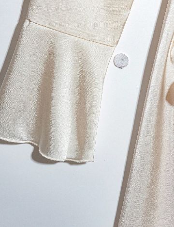 Rochie medie SHEIN, crem