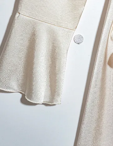 Rochie medie SHEIN, crem