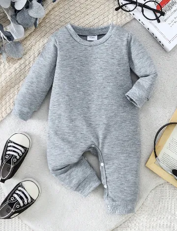 Salopeta Shein Kids, gri